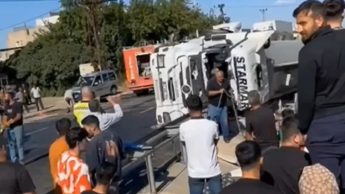 Nusaybin’de tanker kazası: 1 ölü, 1 yaralı