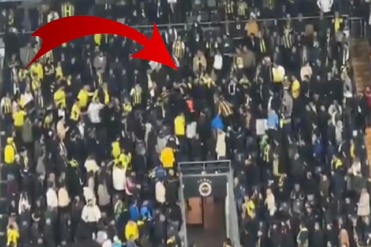 Osimhen’in golünden kavga çıktı! Fenerbahçeli taraftarlar birbirine girdi