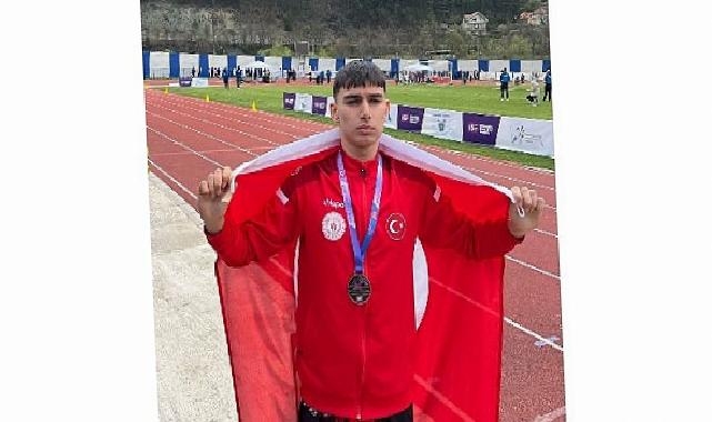 Osmangazili milli atletten dünya üçüncülüğü