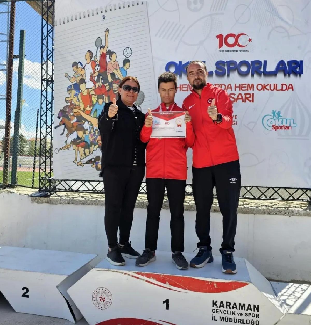 Özel Sporcu Muhammed Eren Uysal, Türkiye Şampiyonu Oldu