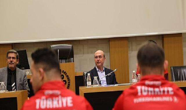 Özel Sporcular Futsal Milli Takımı Ziyaret