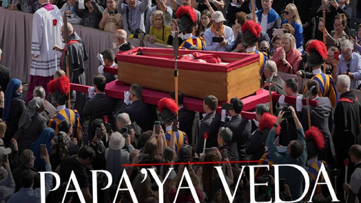 Papa Francis’in naaşı Vatikan’dan alındı