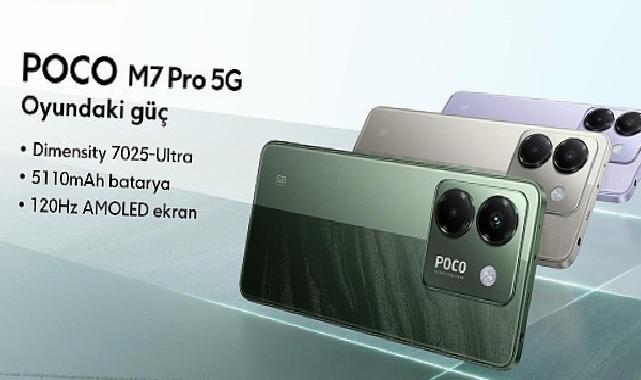 POCO M7 Pro 5G: Bütçe Dostu Fiyatla 5G Hızının Gücü  
