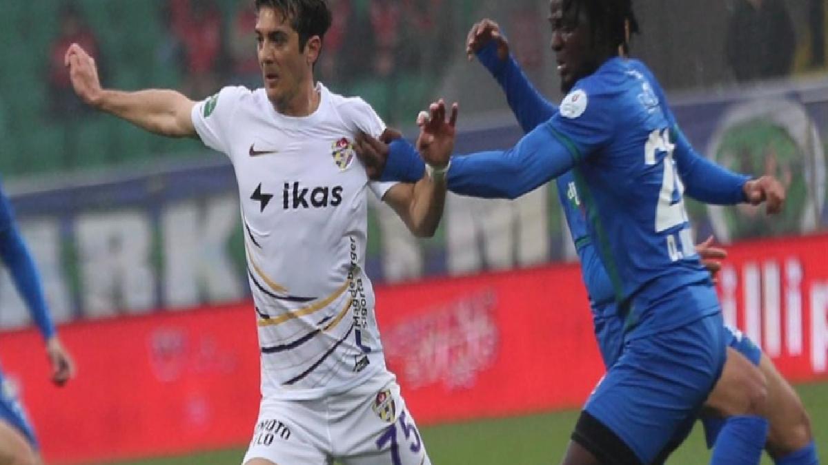 Rizespor, Eyüpspor’u tek golle geçti