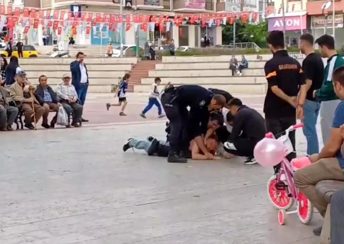 Safranbolu’da Kavga, Polis Zor Anlar Yaşadı