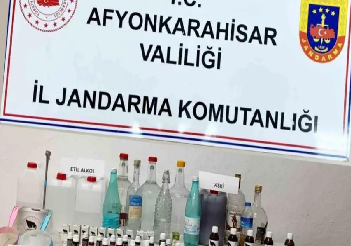 Sahte Alkol Üreten Şahıs Yakalandı