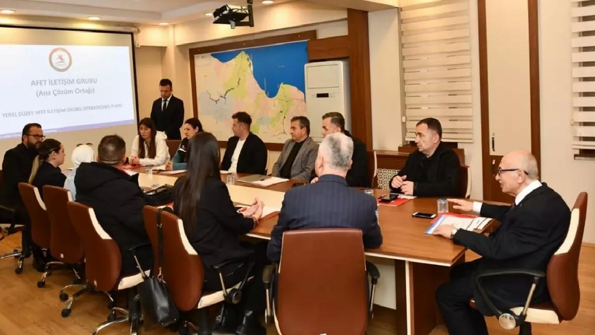 Samsun’da Afet Müdahale Toplantısı