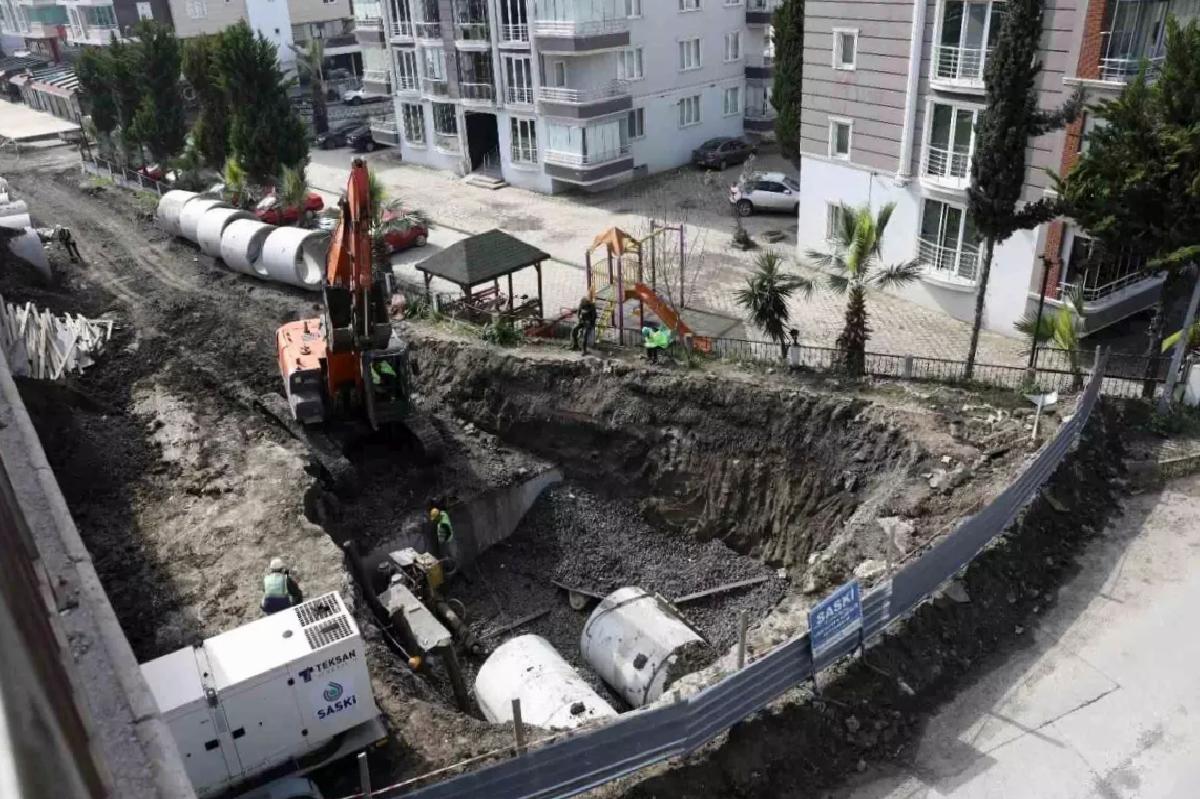 Samsun’da Altyapı Çalışmaları Hız Kazandı