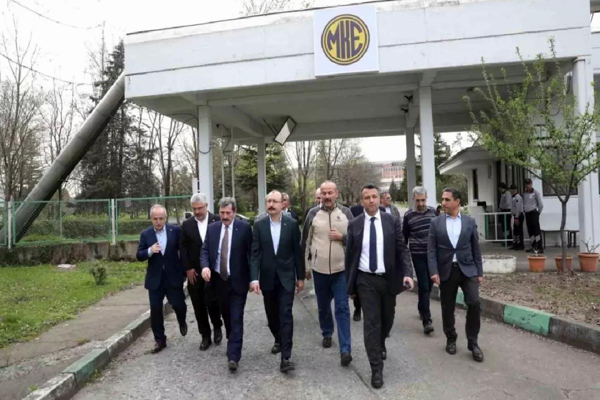 Samsun’da MKE Üretim Kampüsü Proje Ziyareti