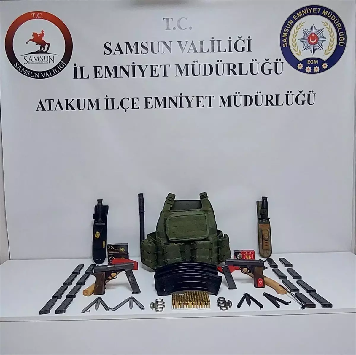 Samsun’da Silah Operasyonu: 1 Gözaltı