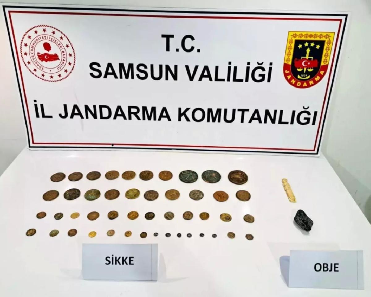 Samsun’da Tarihi Eser Operasyonu
