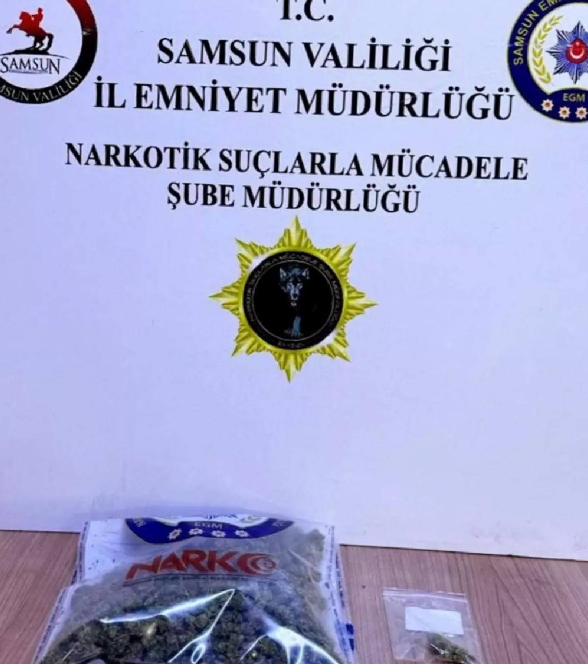 Samsun’da Uyuşturucu Operasyonu: 4 Gözaltı
