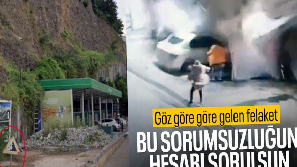 Samsun’da yaşanan heyelanla ilgili soruşturma başlatıldı