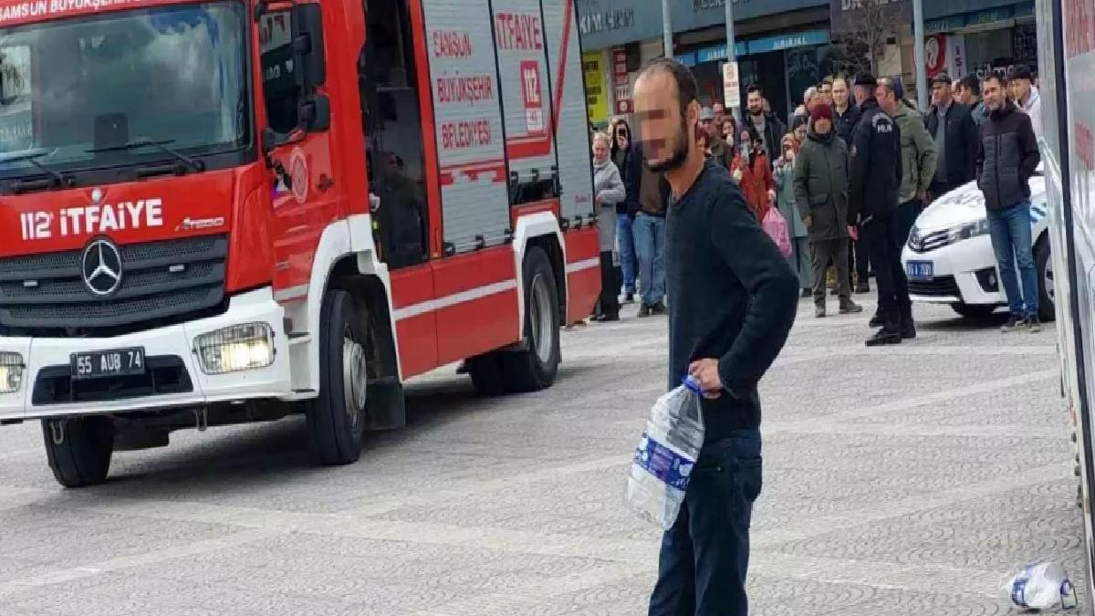Samsun’da Yol İsyanı: Kendini Yakma Tehdidi