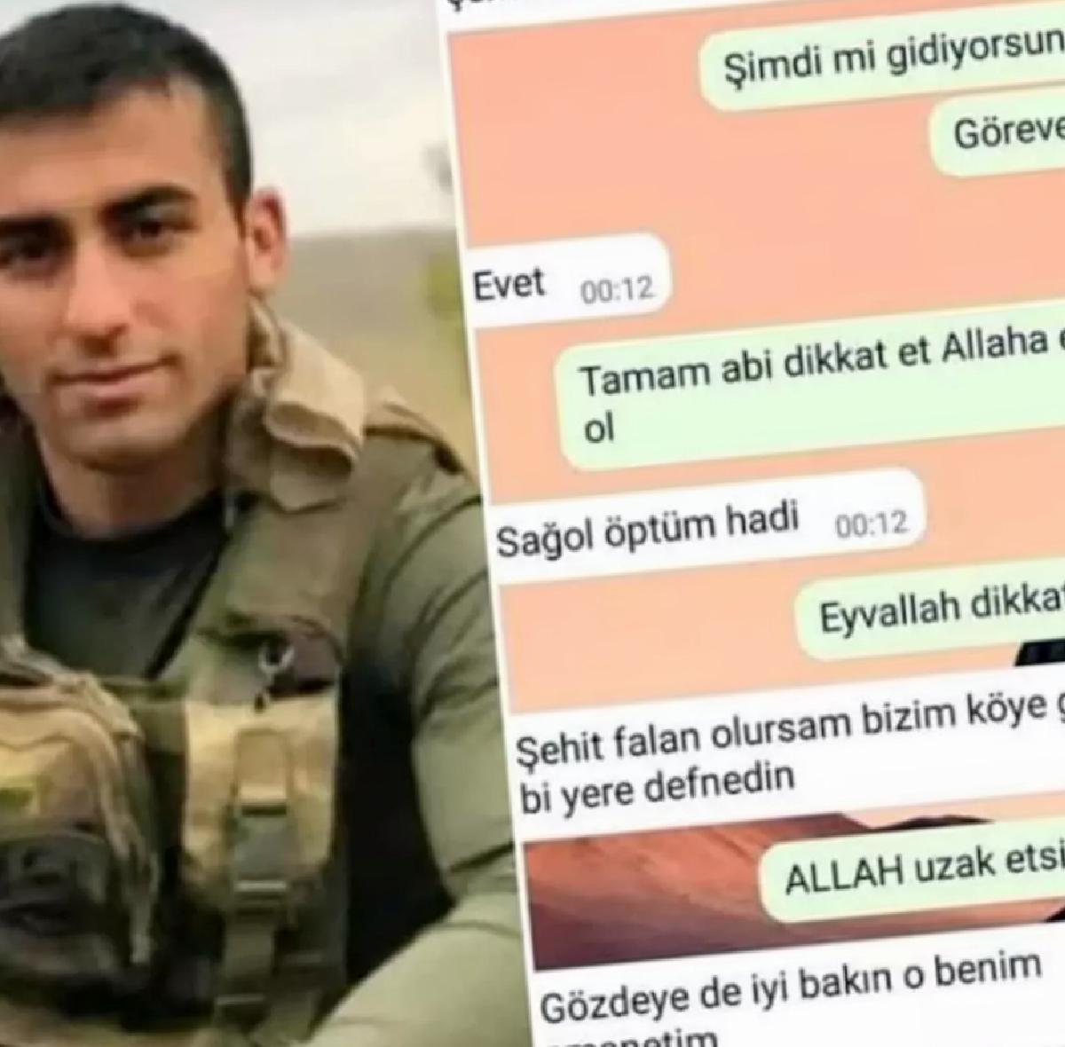 Şehidin son isteği yerine getirildi, köyünde toprağa verildi