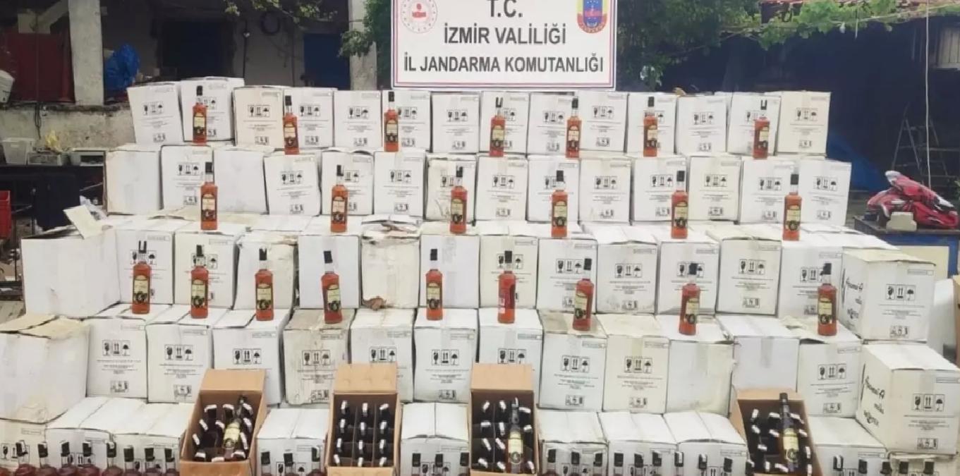 Selçuk’ta 3 Bin Şişe Kaçak İçki Ele Geçirildi