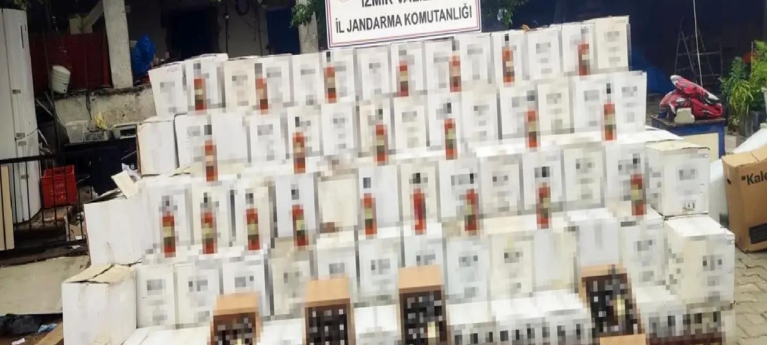 Selçuk’ta 3 Milyon TL Değerinde Kaçak İçki Ele Geçirildi