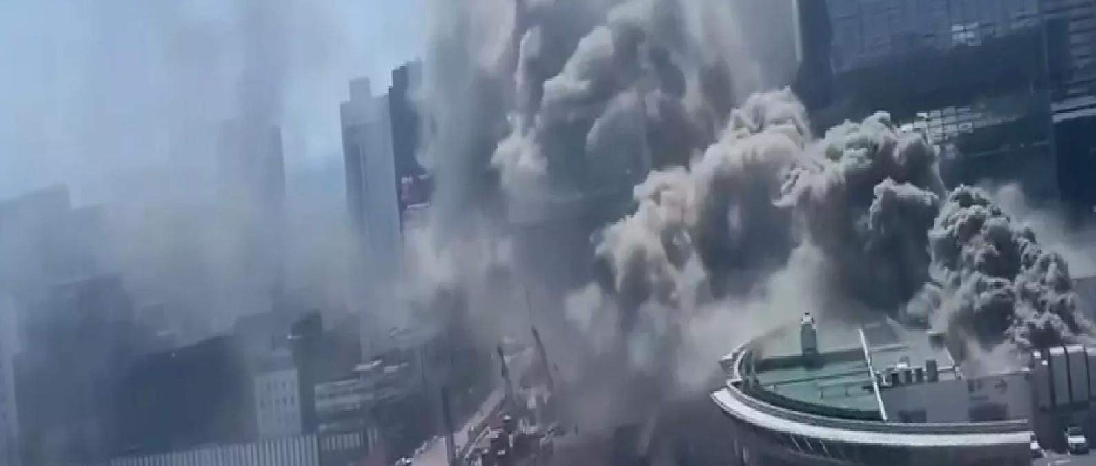Seul’de COEX Merkezinde Yangın
