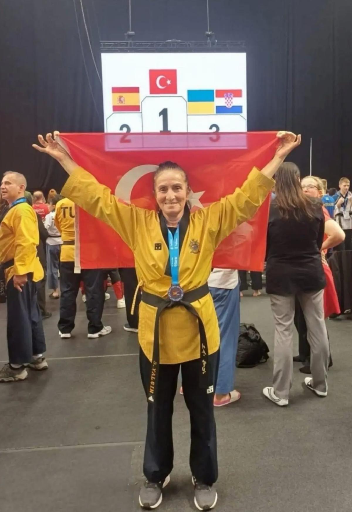 Sevgican Yalçın Avrupa Poomsae’de Üçüncü Oldu