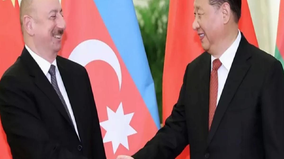 Şi Cinping ve İlham Aliyev Buluştu