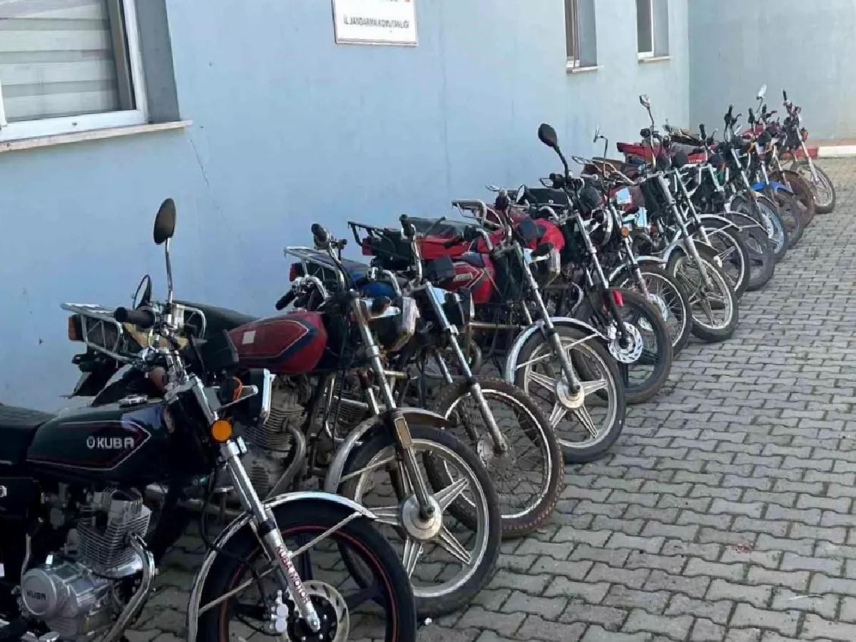 Siverek’te Çalıntı Motosiklet Operasyonu
