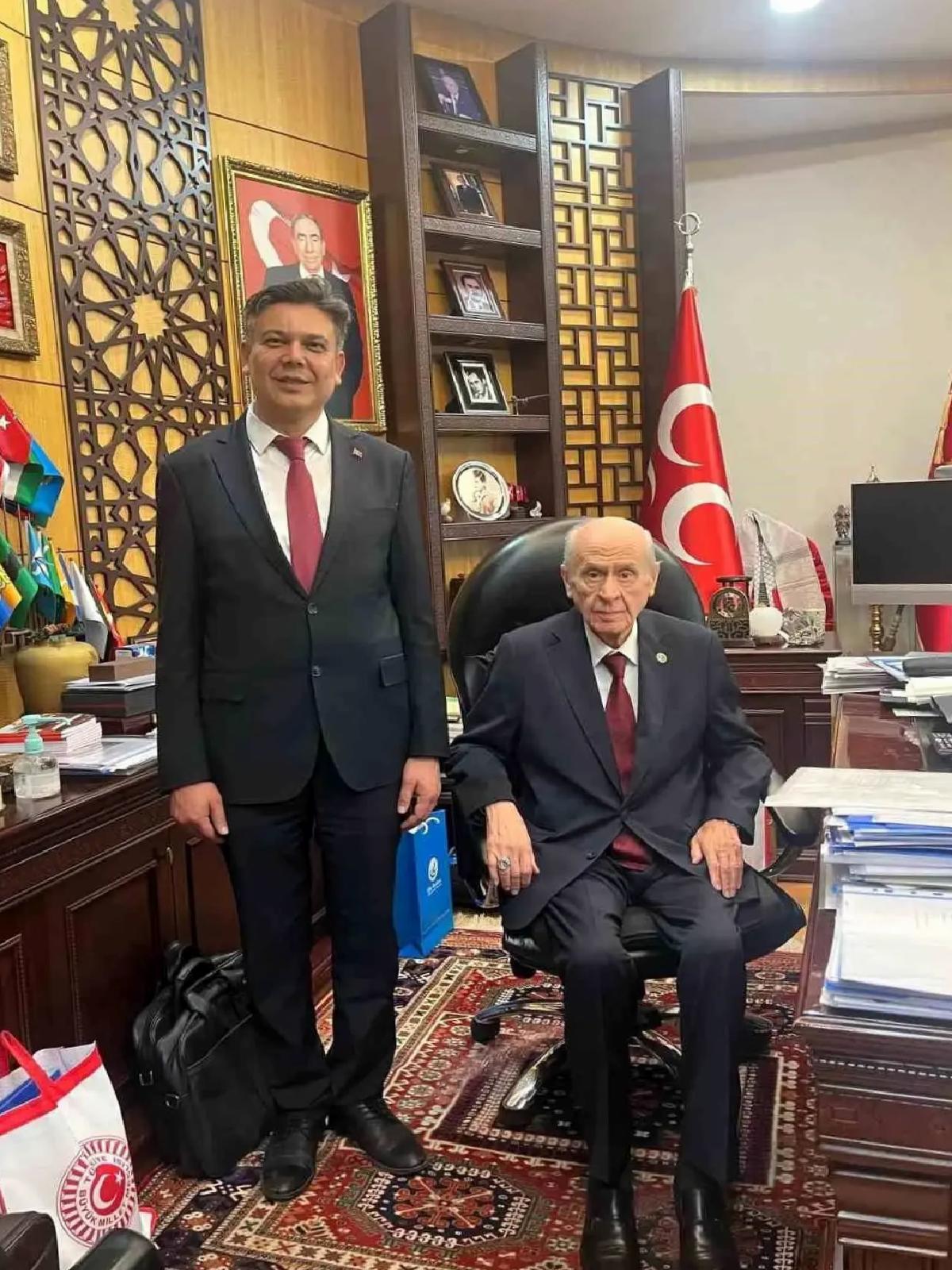 Söğüt Belediye Başkanı Durgut’tan Bahçeli’ye Geçmiş Olsun Ziyareti