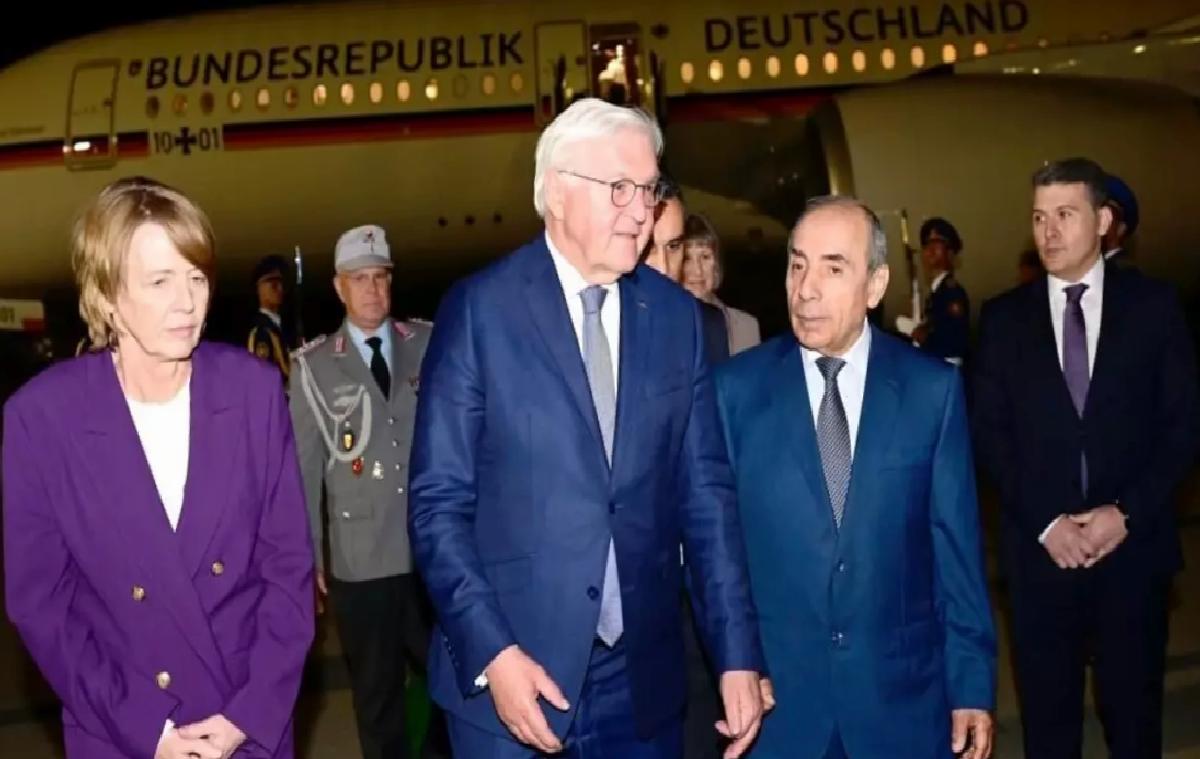 Steinmeier Azerbaycan’da