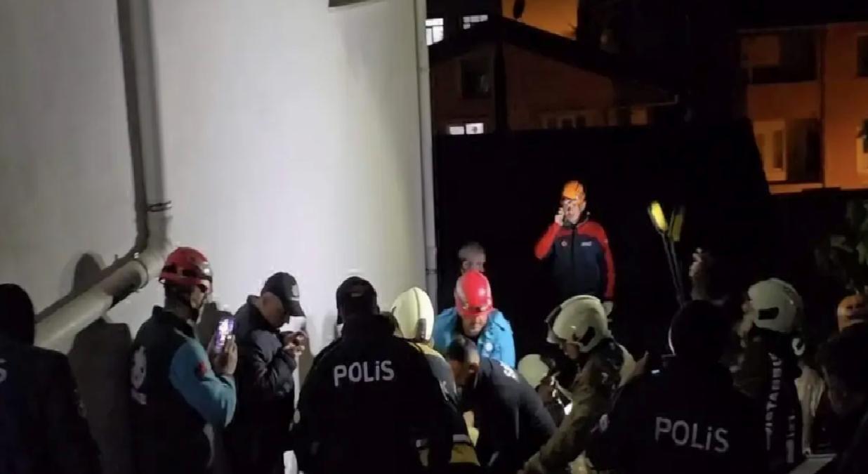 Sultanbeyli’de Toprak Kayması: İşçi Göçükte Kaldı