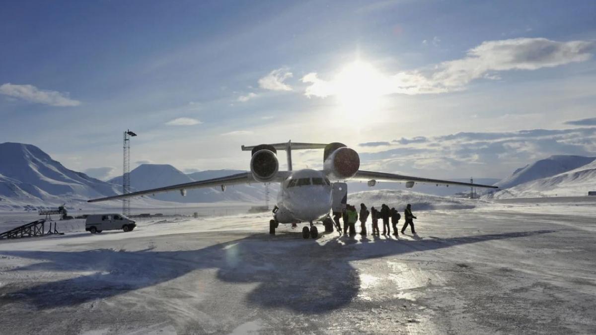 Svalbard Havaalanı iklim değişikliğiyle savaşıyor