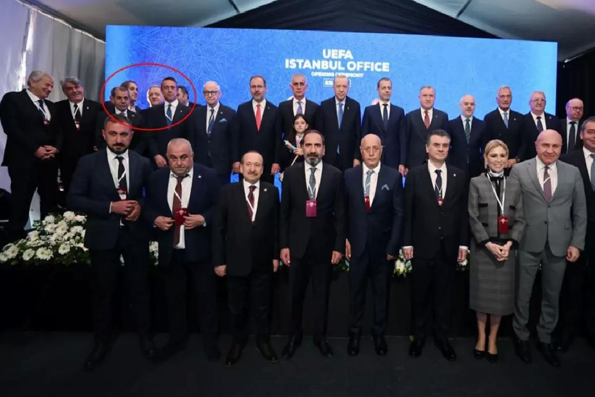 Tarihi açılışa damga vuran kare: Ali Koç ve Dursun Özbek yan yana