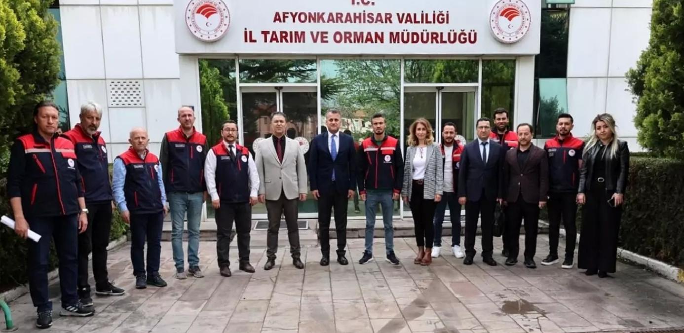 Tarım Yetkilileri Afyon’da KKYDP Yatırımlarını İnceledi