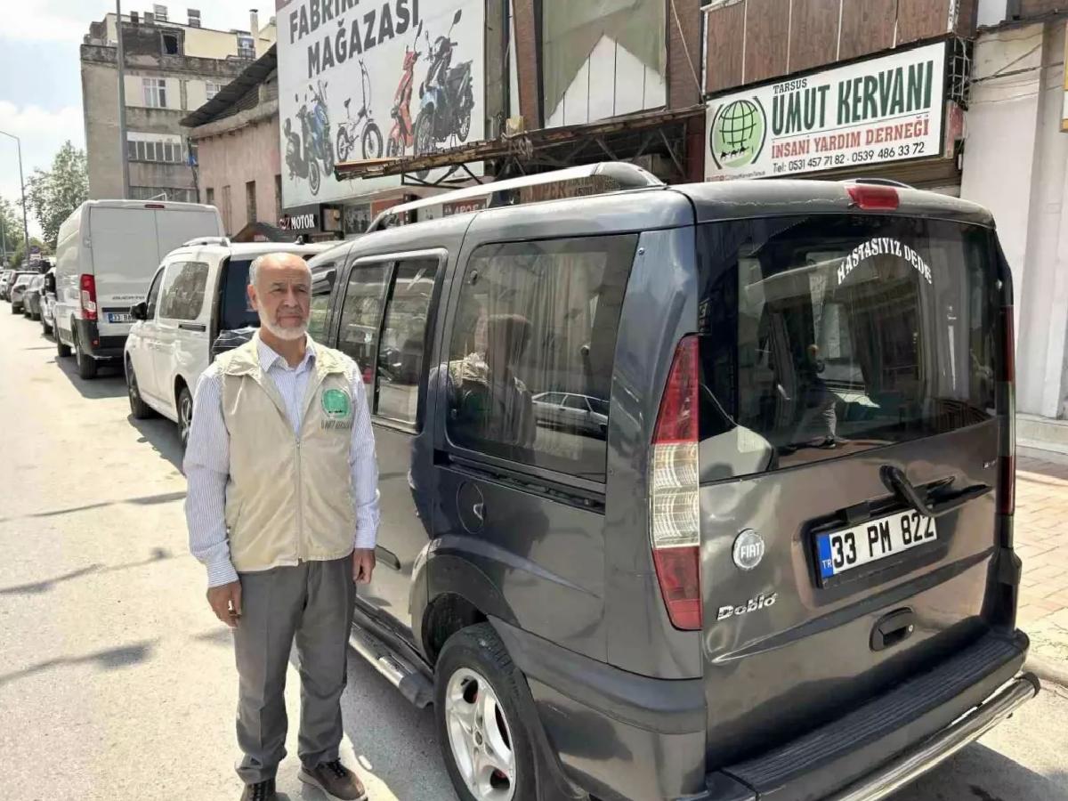Tarsus’tan Gazze’ye Araç Bağışı