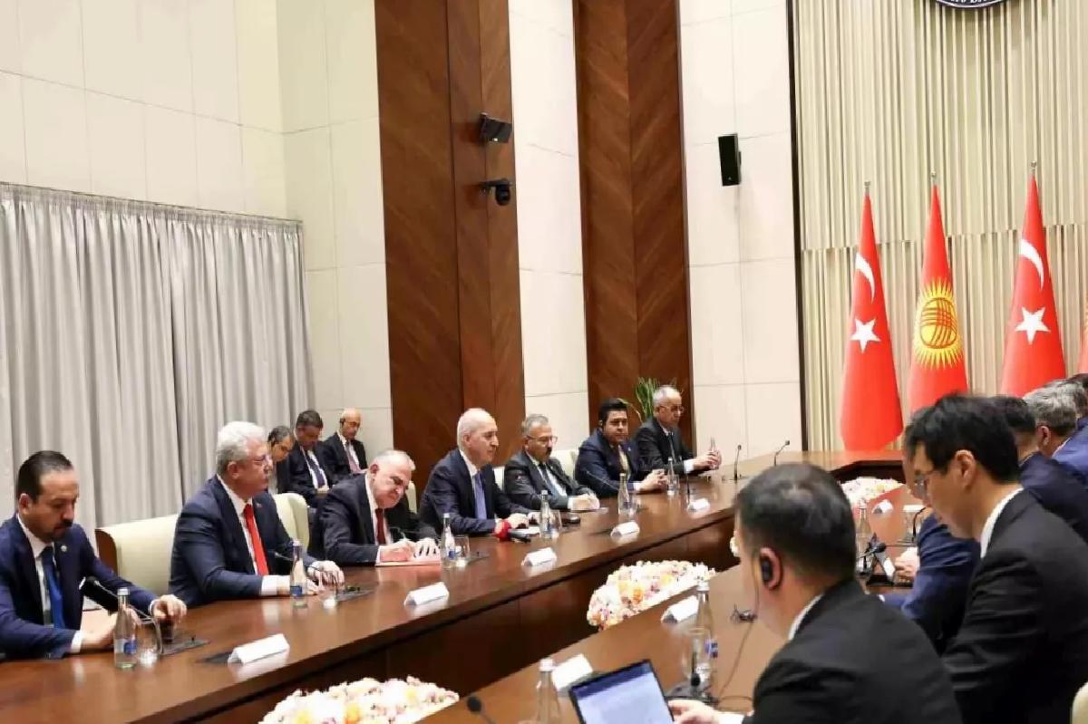 TBMM Başkanı Kurtulmuş Kırgızistan’da