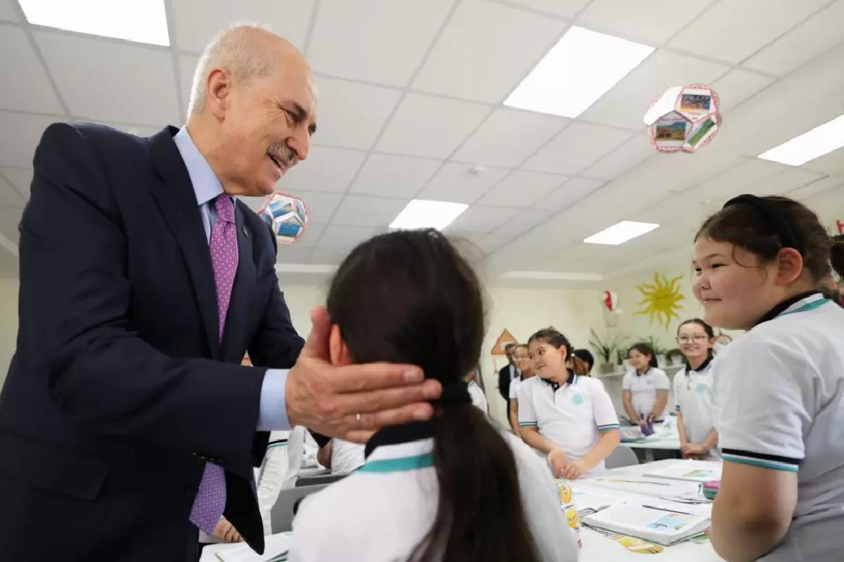 TBMM Başkanı Kurtulmuş Kırgızistan’da