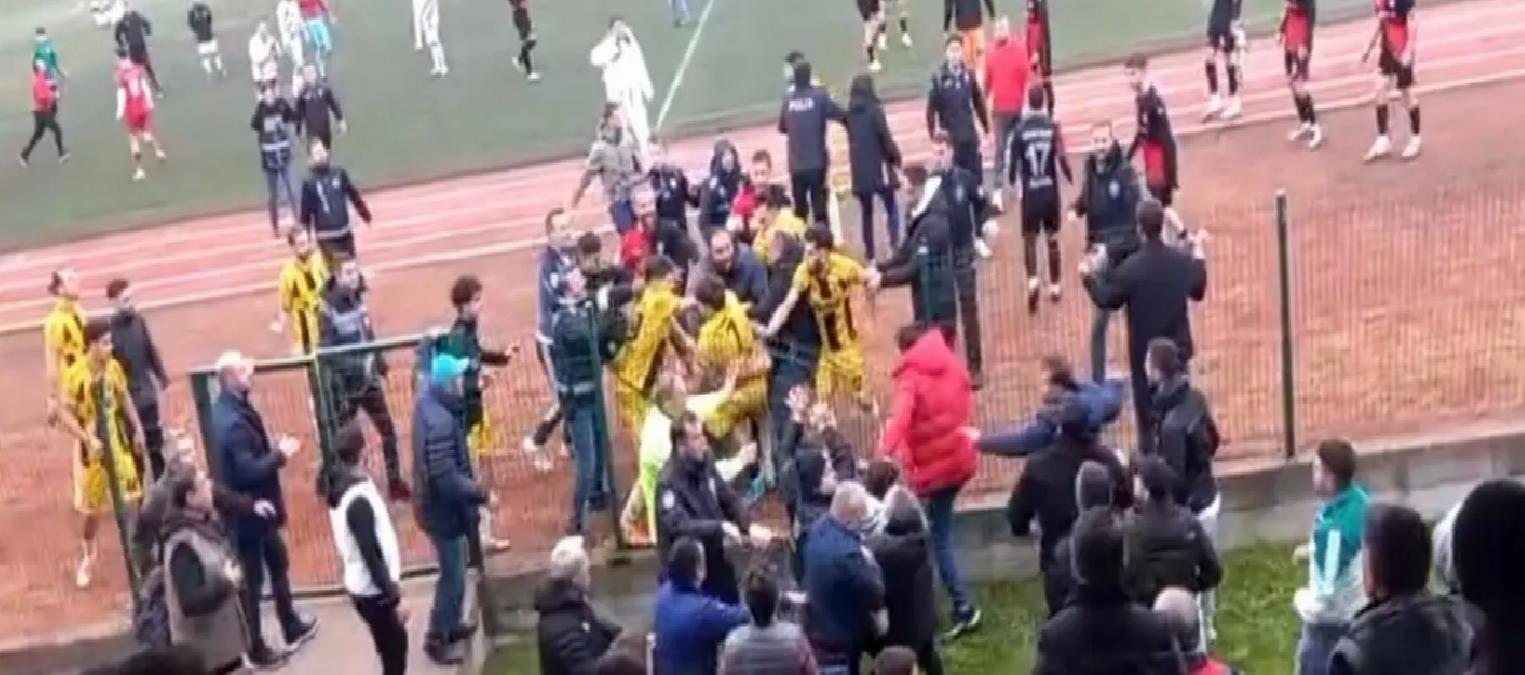 Termespor – Genç Bafraspor Maçında Kavga