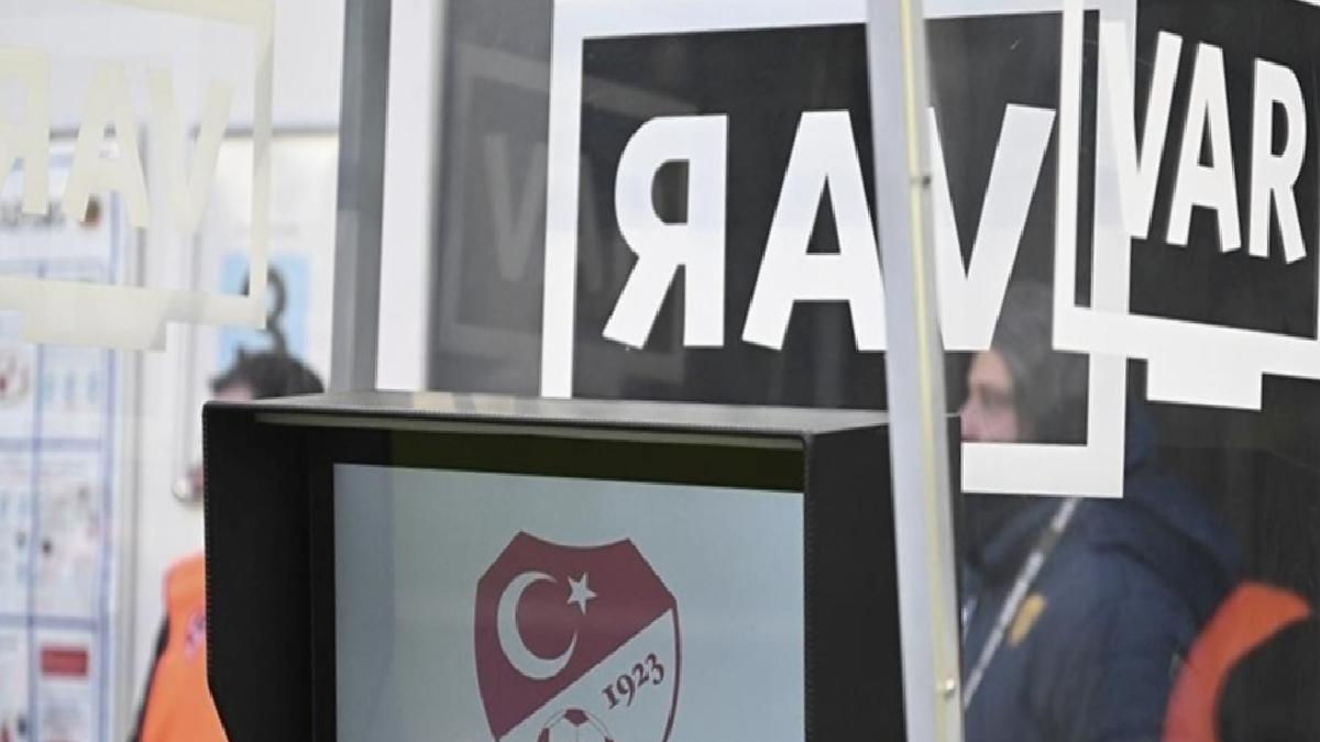 TFF, 32. haftanın VAR kayıtlarını yayınladı