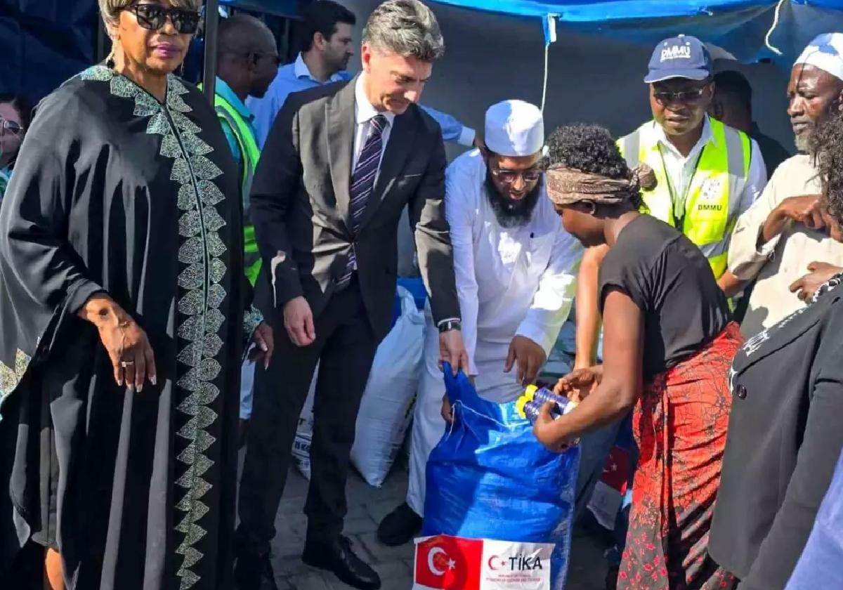 TİKA’dan Zambiya’ya Gıda Desteği
