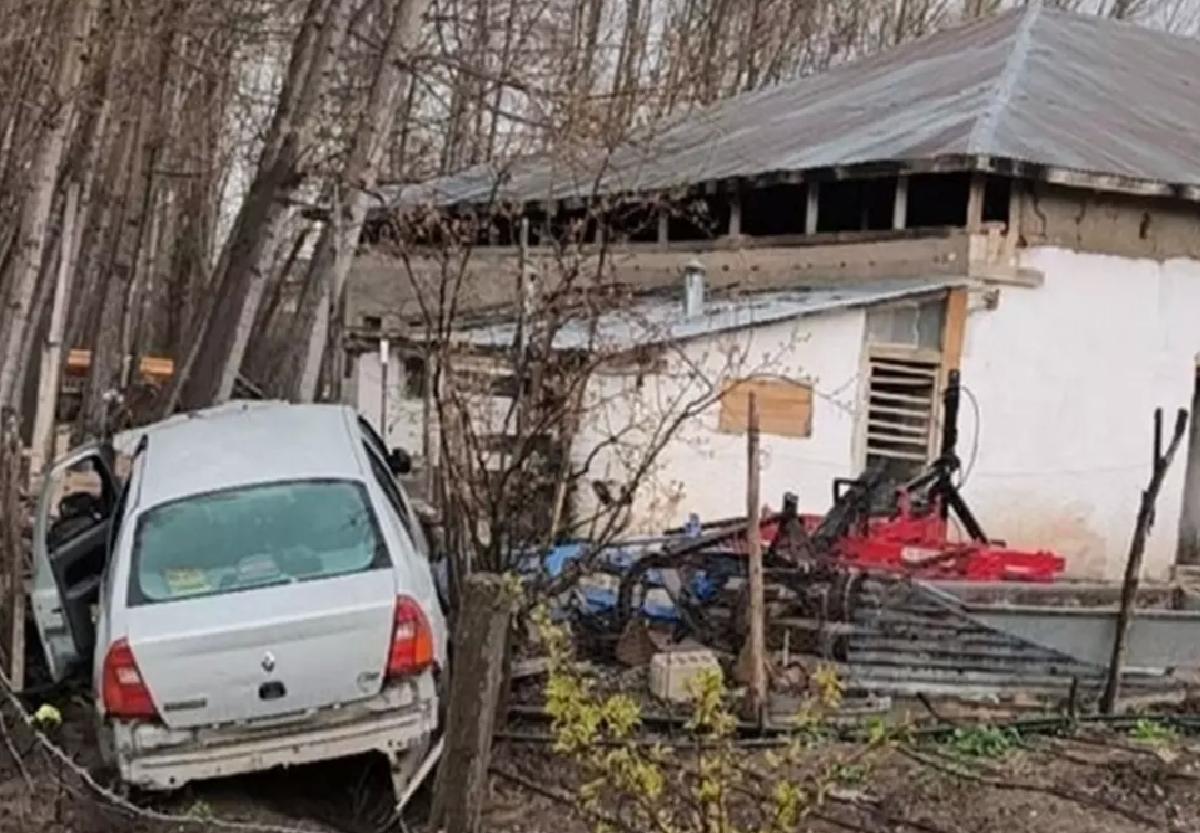 Tokat’ta Bahçeye Düşen Araçta 3 Yaralı