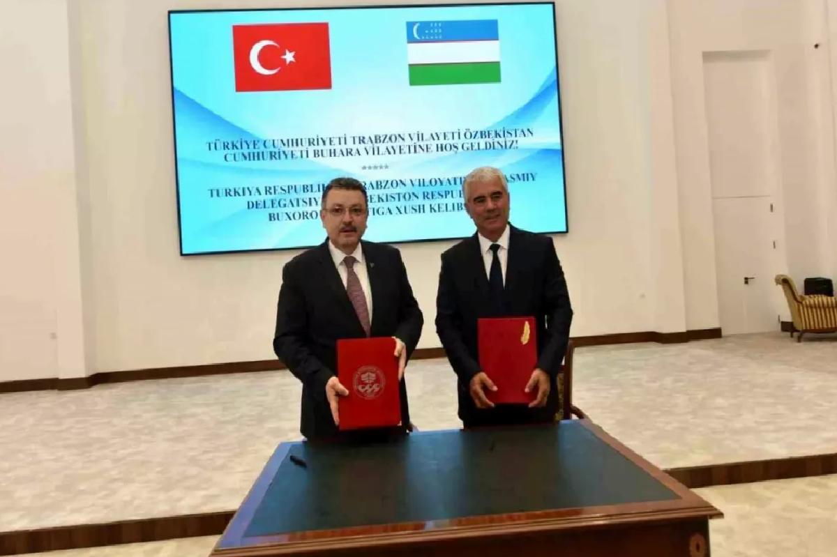 Trabzon ve Buhara Kardeş Şehir Oldu
