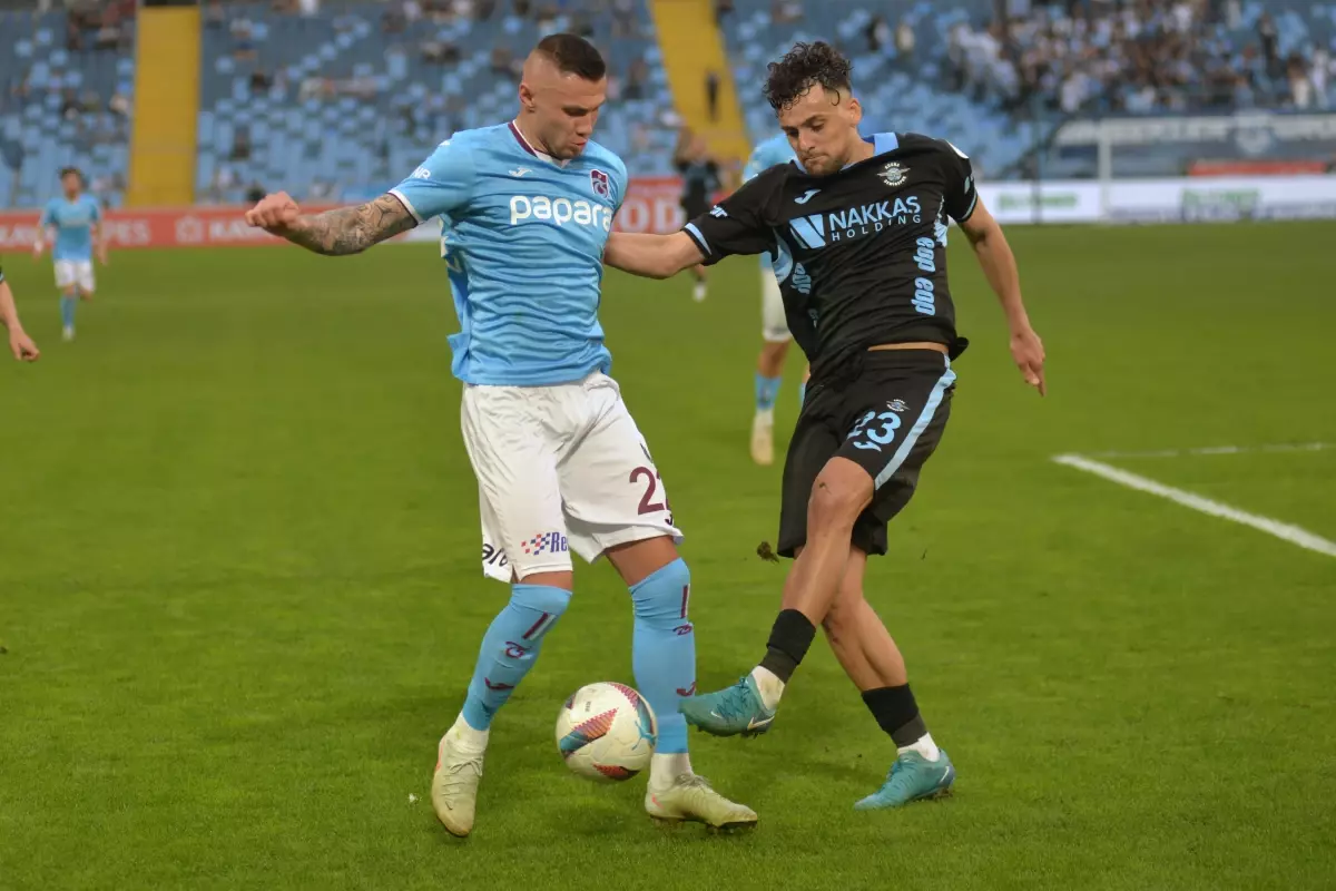 Trabzonspor Adana Demirspor’u 1-0 Yendi