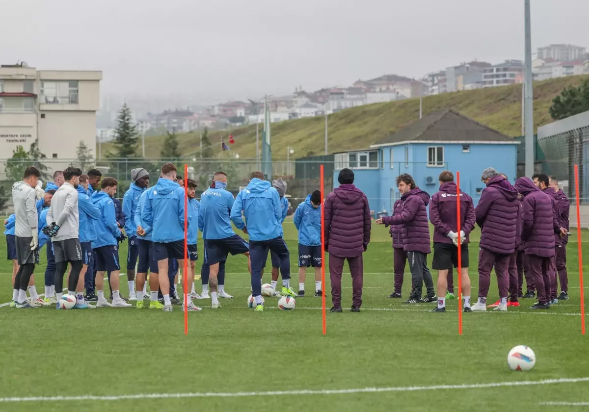 Trabzonspor, Göztepe Maçına Hazırlanıyor