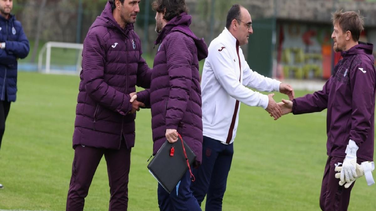 Trabzonspor’dan 19 yaş altı bordo-mavili takıma ziyaret!