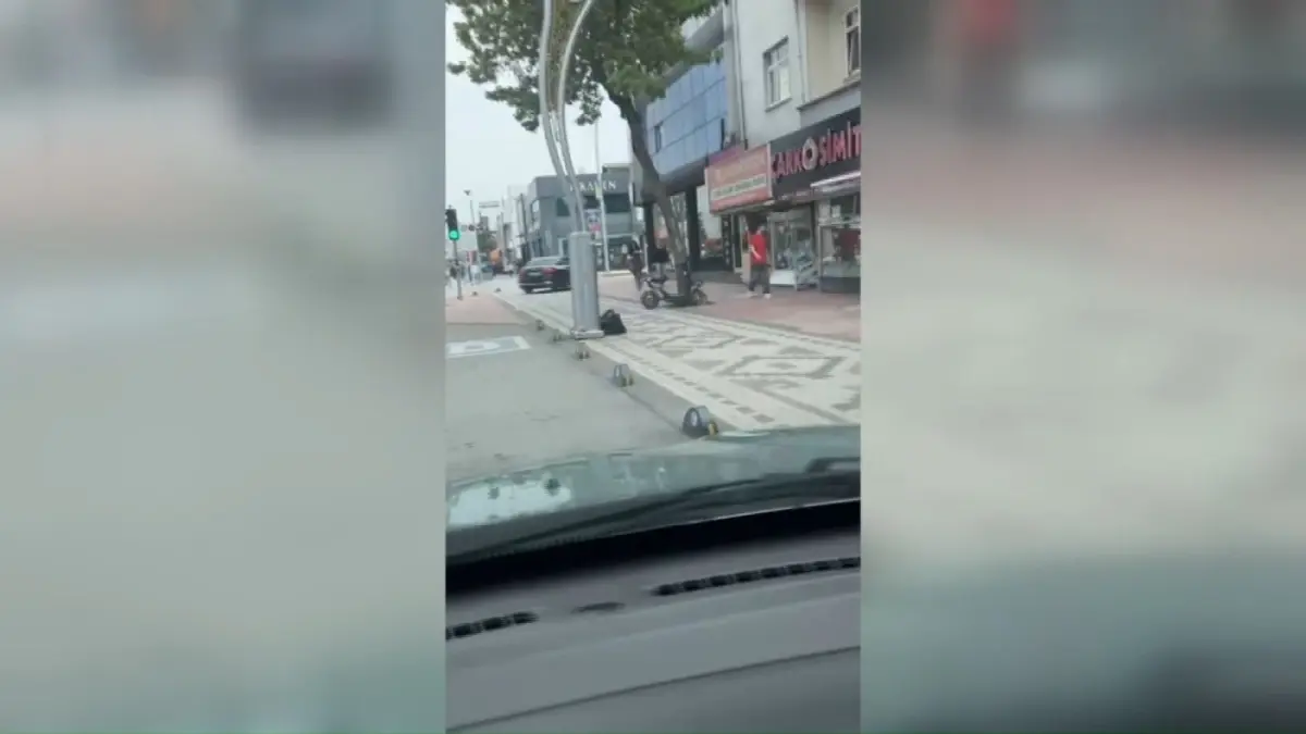 Trafik Kurallarını İhlal Eden Sürücü