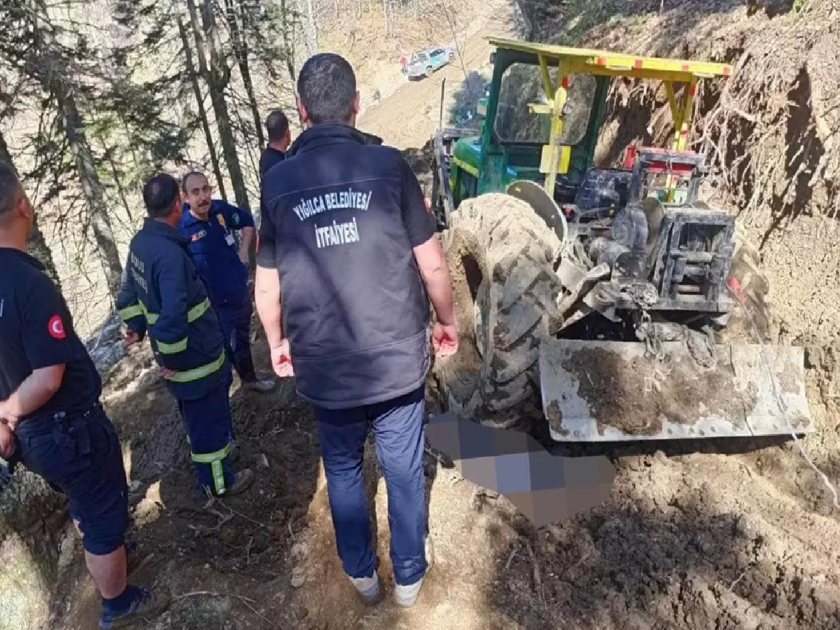 Traktör Kazasında Bir Kişi Hayatını Kaybetti
