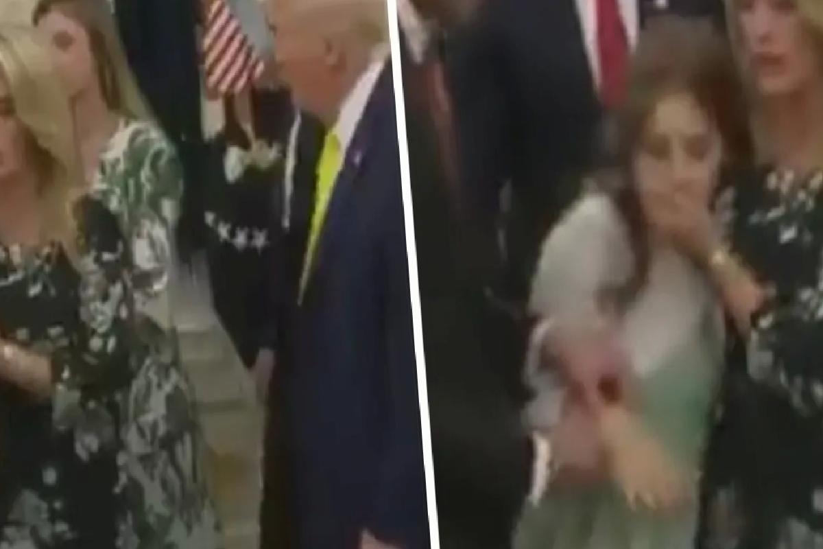 Trump’ın konuşması sırasında bir çocuk baygınlık geçirdi! Dr. Mehmet Öz anında müdahale etti