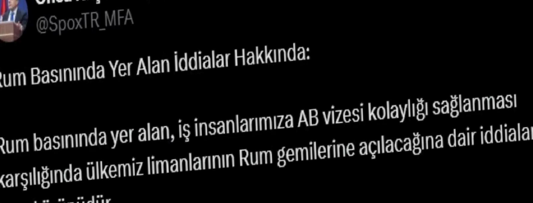 Türk Limanları Rum Gemilerine Açılmayacak