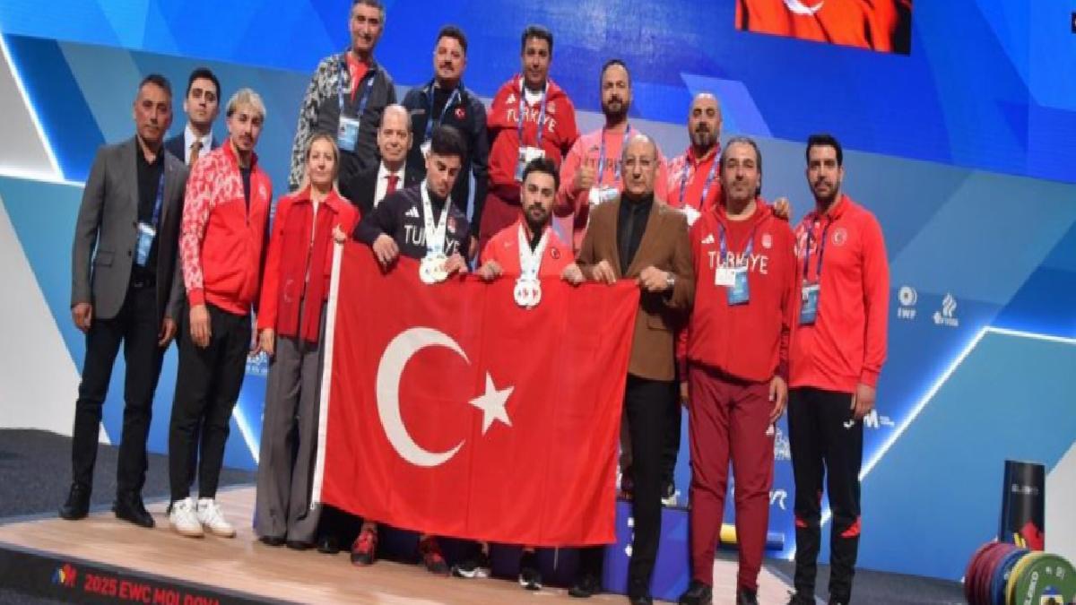 Türk sporculardan Avrupa Halter Şampiyonası’nda 6 madalya