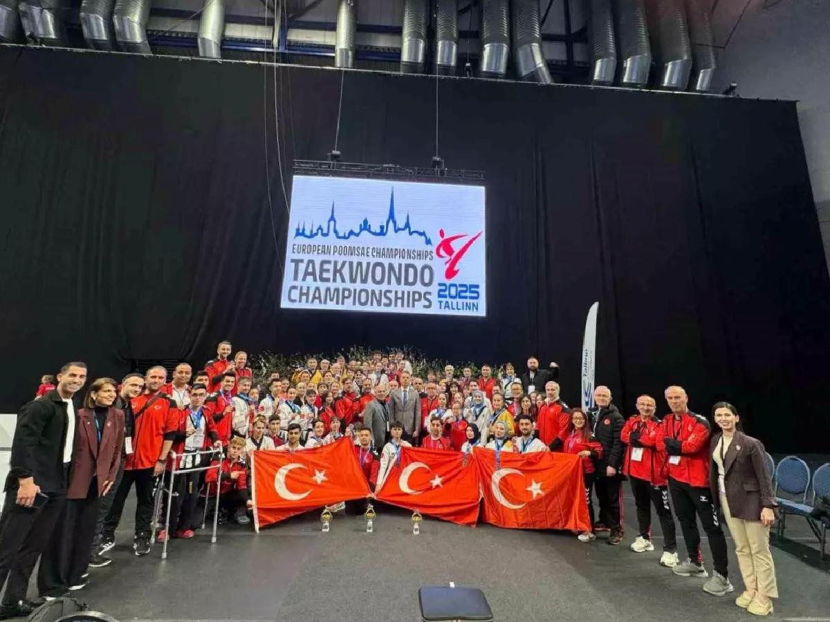 Türkiye, Avrupa Taekwondo Şampiyonası’nda 31 Madalya Kazandı
