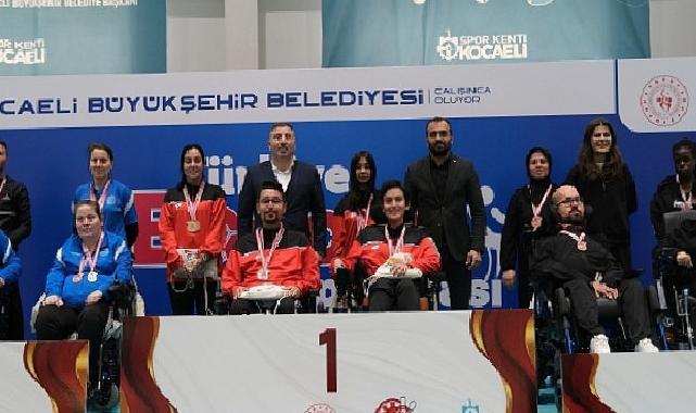 Türkiye Boccia Şampiyonası’nda Kocaeli rüzgarı esti