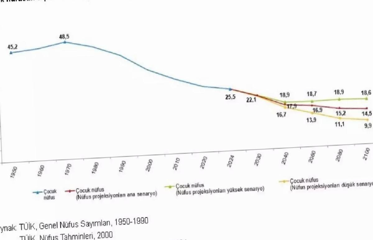 Türkiye’de Çocuk Nüfusu Yüzde 25,5